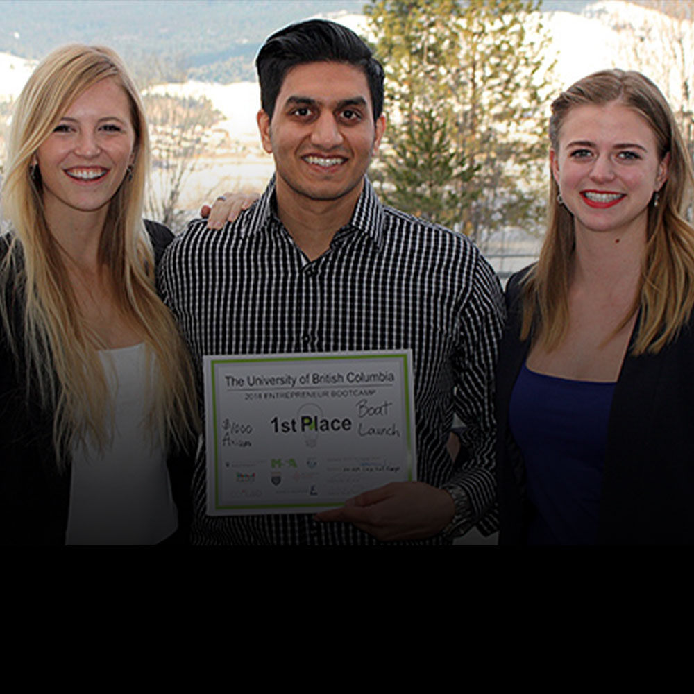 Entrepreneurship competition winners