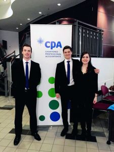 Accounting students add up awards