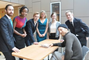 Management students help promote BMX park and food forest